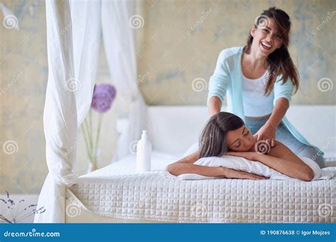 lesbian massage video|Massage